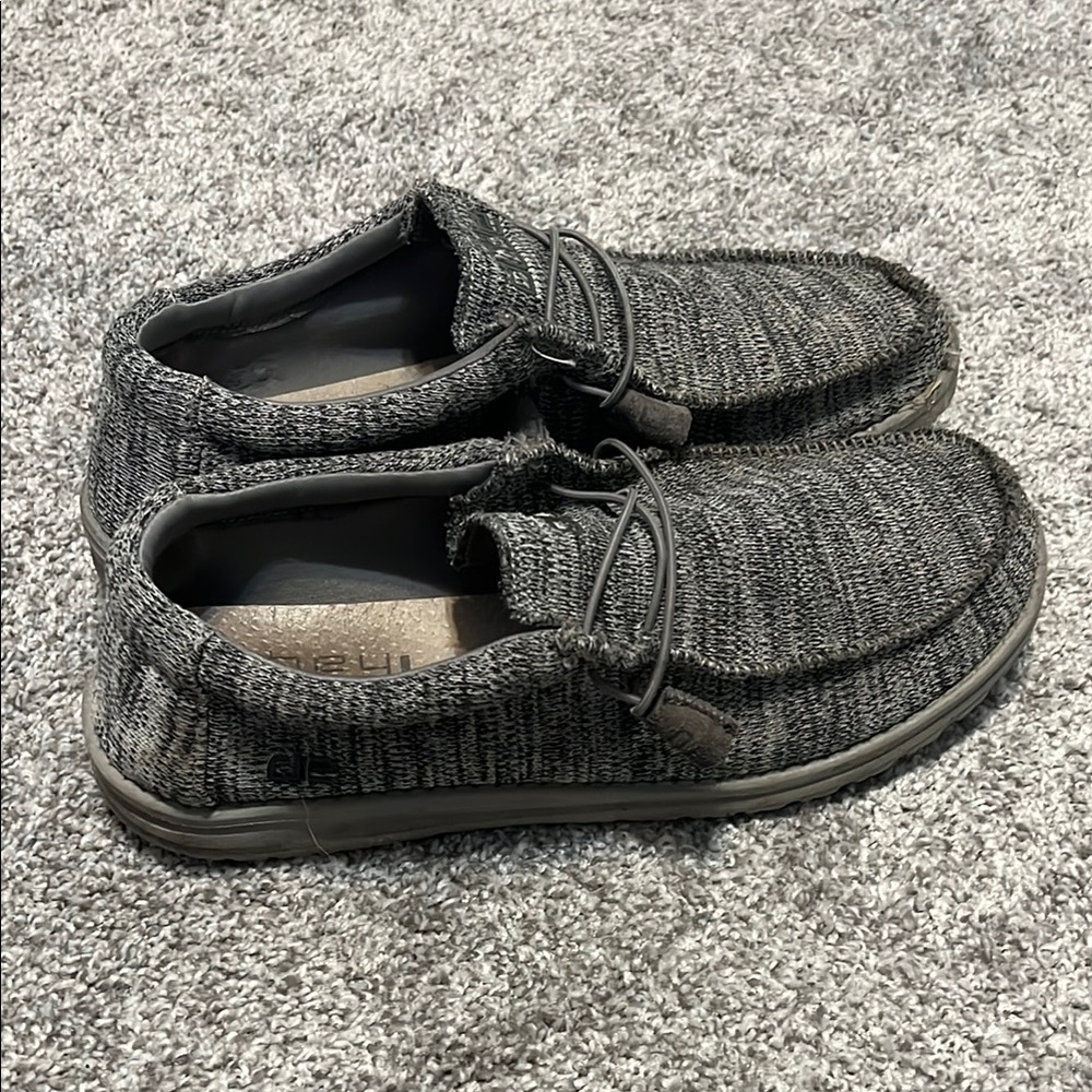 Hey Dude Gray Slip-On Loafers